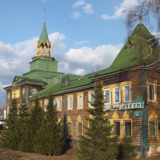 Деревянный дом на Кирова, 102. Фото А. Завора.