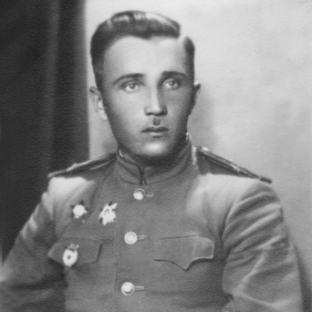 1945 Чехословакия. Гв. ст. лейтенант В. Мудрак