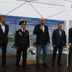 25 июня 2021. Губернатор Кузбасса заложил первый камень в основание нового аэровокзала Новокузнецка