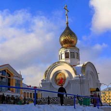 Часовня на Привокзальной площади. Фото - Ю. Лобачев