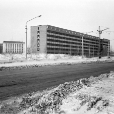 Улица Бардина (СМИ). 1973 год. Фото Ю. Поздеева из архива НКМ