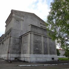 Улица Рудокопровая. Сибирский металлургический институт (старый корпус). Первый ТЮЗ