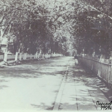 Улица Тельбесская, 1959 год