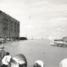31 мая 1958. В Новокузнецке случилось сильное наводнение. Фото из архива НКМ