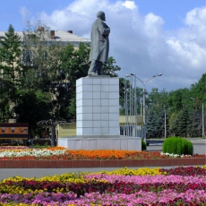 Памятник Ленину. Фото - А. Завора