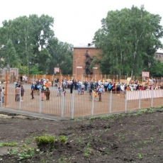19 июля 2018 года. В Заводском районе после реконструкции открылся сквер Первостроителей 