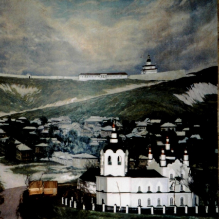 Тиманов П. Панорама Кузнецка 19 века