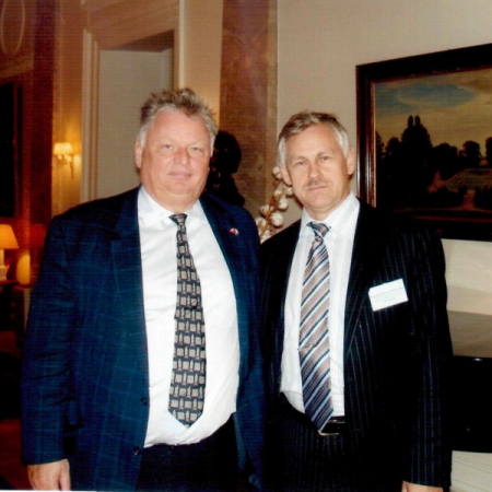 Захаренков В. В. с Послом Дании. 2007