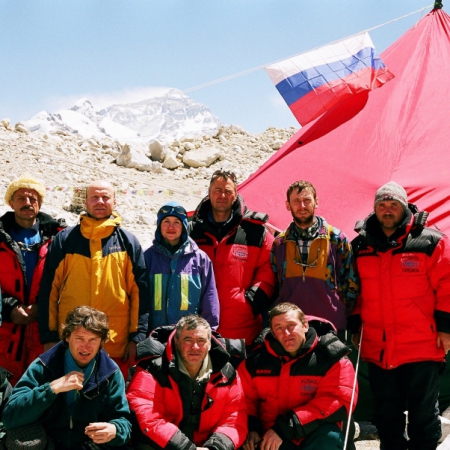 Александр Фойгт. Эверест, 2001 год, ВСЯ КОМАНДА