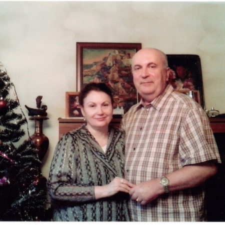 Н. К. Анохина с мужем