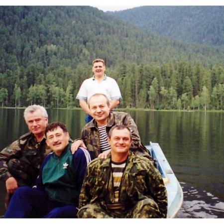 А. Кузнецов, И. Брайко, В. Неустроев, В. Лаврик, Н. Лурье, Хакассия, 2002