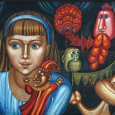 А. Фомченко. Варька-кукольница, 1989