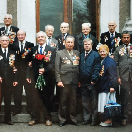 ветераны войны и труда дважды орденоносного прославленного треста Кузнецкпромстрой